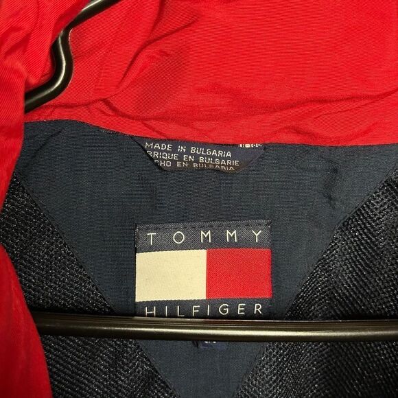 Vintage Tommy Hilfiger Flag Sleeve Windbreaker Jacket XL - Picture 5 of 5